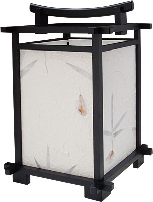 [ LAMP, WOOD, NARA, BLACK, 12.25 ]