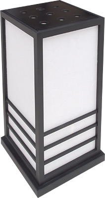 [ LAMP, TABLE TOP, NIKKO, BLACK  ]