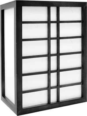 [ LAMP, WALL MOUNT, NIKKO,  BLAC ]