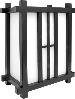 [ LAMP, WALL MOUNT, IDO, BLACK - ]