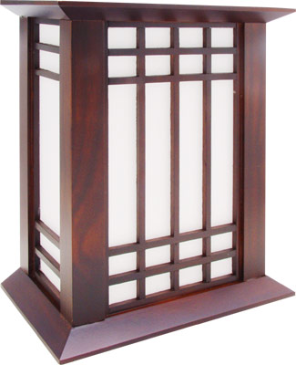 [ LAMP, WALL MOUNT, NIKKO,    WA ]