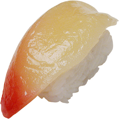 [ DISPLAY SUSHI HAMACHI, YELLOW  ]