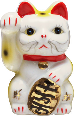 [ FORTUNE CAT, WHITE,  4