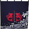 [ NOREN (DOOR) (FISH, DOUBLE), 35"W X 35"L ]