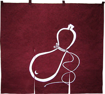 [ NOREN (DOOR) (BOTTLE GOURD) 33 ]