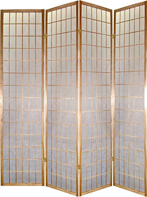 [ SCREEN, 4 PANELS OF 71