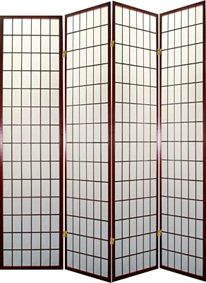 [ SCREEN, 4 PANELS OF 71