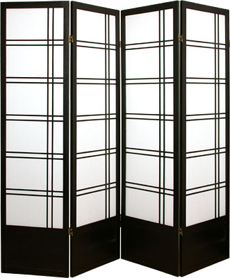 SCREEN, 4 PANELS OF 83