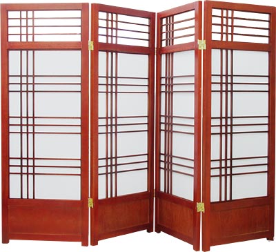 [ SCREEN, 4 PANELS OF 48