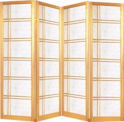 SCREEN, 4 PANELS OF 71