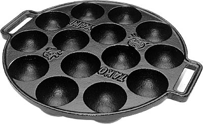 [ GRILL PAN TAKO YAKI, 14 HOLES, ]