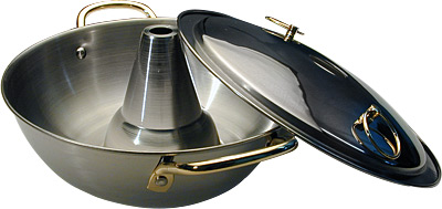 [ SHABU PAN, STAINLESS STEEL,  2 ]