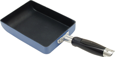 [ EGG PAN, BLACK, 18 X 13 CM - J ]