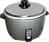 [ RICE COOKER & WARMER, ELECTRIC, 23 CUPS ]