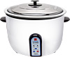 [ RICE COOKER & WARMER, ELECTRIC, 37 CUPS ]