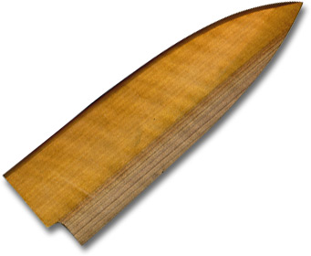 [ KNIFE HOLDER, WOOD, DEBA, 19.5 ]