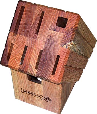 [ KNIFE HOLDER, WOOD, 10.5