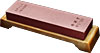 [ SHARPENING STONE,  7" X 2" X 1" H, RED ]