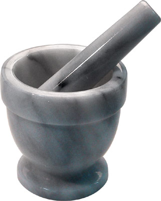 [ MORTAR & PESTLE, MARBLE, 4