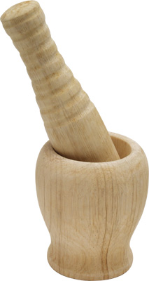 [ MORTAR & PESTLE, WOOD, 2