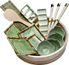 [ SUSHI MAKING SET, 16 PCS/SET ]