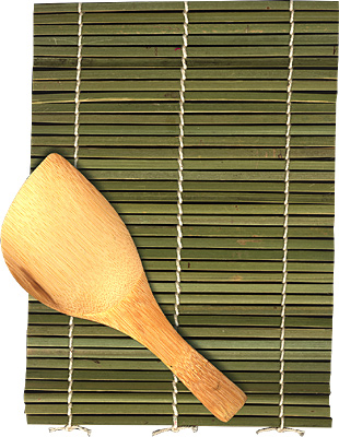 [ SUSHI MAT, W/PADDLE, 5