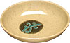 [ SAUCER DISH, 3-4/5", MELAMINE ]