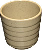 [ CUP, 3-1/2"X3-1/4", MELAMINE ]