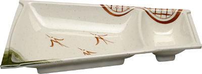 [ DISH, TWO DIVIDED, 9