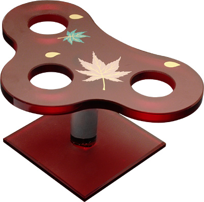 [ SUSHI ROLL RACK, MELAMINE, RED ]