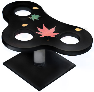[ SUSHI ROLL RACK, MELAMINE, BLK ]