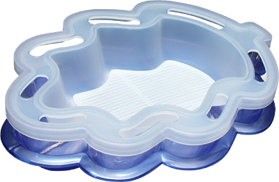 [ ICE MAKER MOULD, LEAF, PLASTIC ]