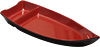 [ SASHIMI BOAT, MELAMINE, 16X11.5CM ]