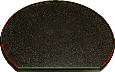 [ TRAY, MELAMINE, HALF MOON, 14