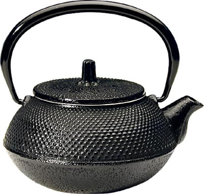 [ TEA POT, IRON, SMALL DOTS, 0.6 ]