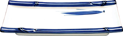 [ PLATTER, RECT. (BAMBOO), 4 X 8 ]