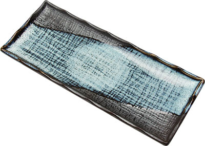 [ PLATE,BLUE MOONSHINE,RECT, 10. ]