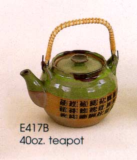[ TEA POT, 40 OZ. - JSWPOCH009 - ]