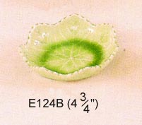 [ DISH (LEAF SHAPED), 4-3/4
