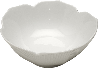 [ BOWL, LOTIFORM, PLAIN WHITE, 6 ]
