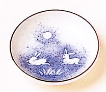 [ PLATE, (TSUKI-USAGI RABBIT), 4 ]
