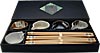 [ SAUCE DISH SET (5 COLORS, 5 CHOPSTICKS) ]