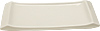 [ SUSHI GETA, PLAIN WHITE, 8" X 3.5" ]