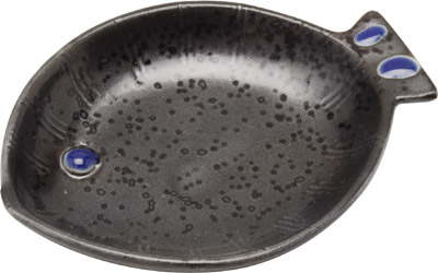 [ SPOON REST, FISH, BLACK, 2.75