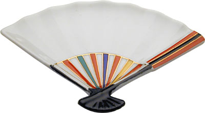 [ PLATE (FAN SHAPE), 7.25