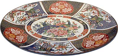 [ PLATE (OVAL, NEW IMARI), 18