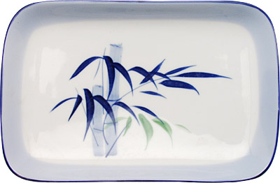 [ PLATE, BAMBOO, RECT,  8.25