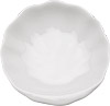 [ PLATE, SHELL SHAPED, PLAIN WHITE,  4" ]