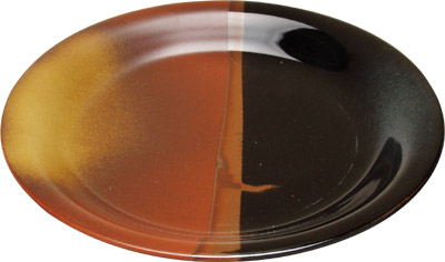 [ PLATE, BLACK/BROWN, 11