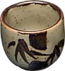 [ SAKE CUP, KINCHA BROWN BAMBOO ]